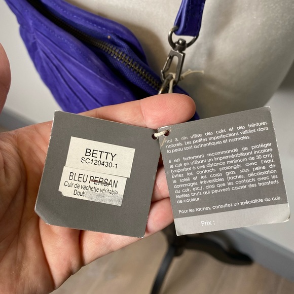 NWT nat & nin Betty clutch or crossbody bag boho - Picture 6 of 12